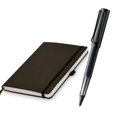 Set Lamy Roller 371 + Cuaderno Umbra1