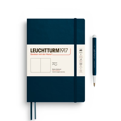 Libreta leuchtturm1917 T.Blanda Medium A5 Croquis Deep Sea1