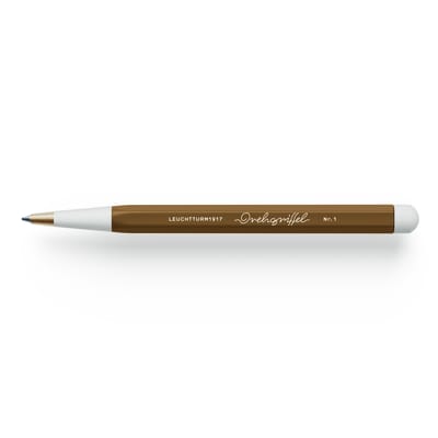 Bolígrafo Leuchtturm1917 tinta azul Drehgriffel Nr.1 Spice Brown1