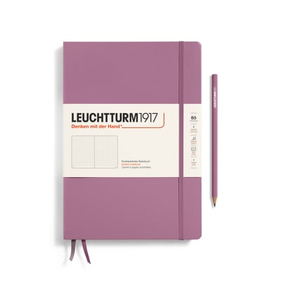 Libreta Composición leuchtturm1917 B5 Puntos, Dusty Rose1