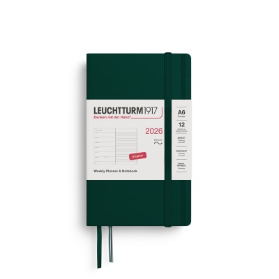 Agenda 2026 leuchtturm1917 Semanal & Libreta Pocket A61