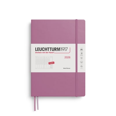 Agenda leuchtturm1917 Semanal Composition B5 2026 Dusty Rose1