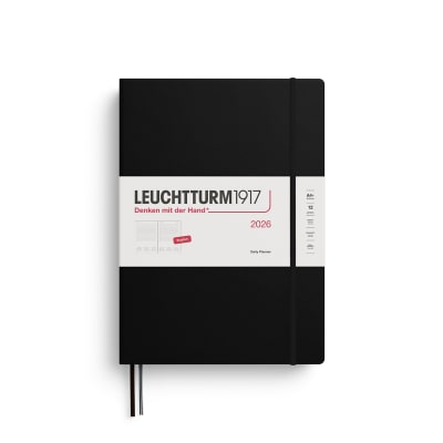 Agenda 2026 leuchtturm1917 Diaria Máster A4+, Black1