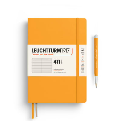 Libreta Mediana leuchtturm1917 A5 Tapa Dura Rising Sun1