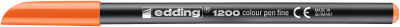 Marcador fibra Edding E-1200 Naranjo