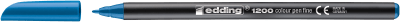 Marcador fibra Edding E-1200 Celeste