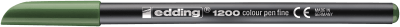 Marcador fibra Edding E-1200 Verde olivo1