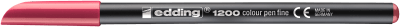 Marcador fibra Edding E-1200 Rojo carmín1