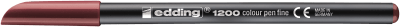 Marcador fibra Edding E-1200 Rojo inglés