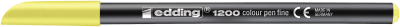 Marcador fibra Edding E-1200 Amarillo fluor