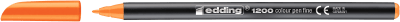 Marcador fibra Edding E-1200 Naranjo fluor