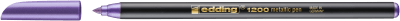 Marcador fibra Edding E-1200 Morado metalizado