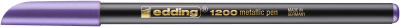 Marcador fibra Edding E-1200 Morado metalizado