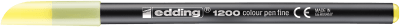 Marcador fibra Edding E-1200 Amarillo Pastel