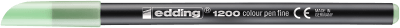 Marcador  fibra Edding  E-1200  Verde Pastel