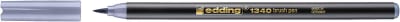 Marcador punta pincel Edding-1340 Gris