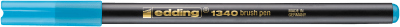 Marcador punta pincel Edding-1340 Aquamarino1