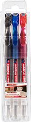 Set 3 Rollerballs Gel Edding E-2185 Metalico (01/02/03)1