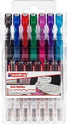 Set 7 Rollerballs Gel Edding E-2185 Standard1