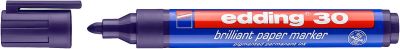 Marcador Brillante Papel edding E-30 Violeta1