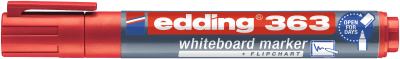 Marcador pizarras blancas Edding 363 Rojo1