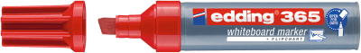 e-365 Marcador De Pizarra Punta Gruesa Rojo