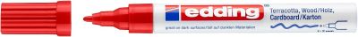 Marcador Decorativo Edding E-4040 Rojo1