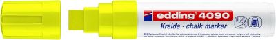 Marcador tiza Edding E-4090 Amarillo Fluor