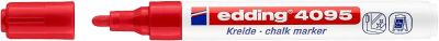 Marcador de tiza edding 4095 Rojo1