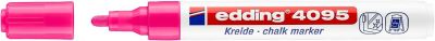 Marcador de tiza edding 4095  Rosado Fluor1