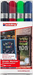 Set 4 Marcadores de tiza edding 4095 Surtido1