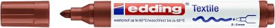 Marcador textil Edding E-4500 Café1