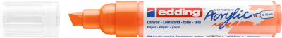 Marcador Acrílico trazo grueso Edding e-5000 Naranjo neón