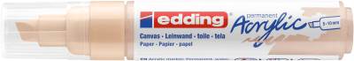 Marcador Acrílico trazo grueso Edding  e-5000   beige
