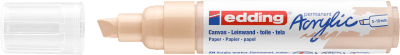 Marcador Acrílico trazo grueso Edding e-5000 beige