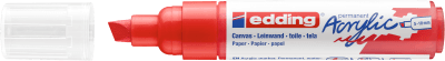 Marcador Acrílico trazo grueso Edding e-5000 Rojo