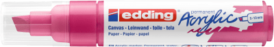 Marcador Acrílico trazo grueso Edding e-5000 Magenta