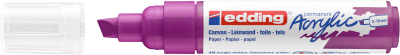 Marcador Acrílico trazo grueso Edding e-5000 Morado