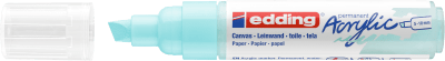 Marcador Acrílico trazo grueso Edding e-5000 Azul Pastel