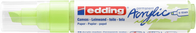 Marcador Acrílico trazo grueso Edding e-5000 Verde pastel1