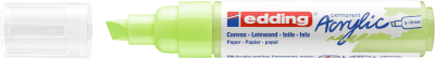 Marcador Acrílico trazo grueso Edding e-5000 Verde pastel