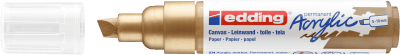 Marcador Acrílico trazo grueso Edding e-5000 Dorado