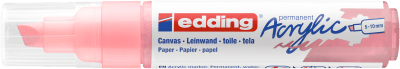 Marcador Acrílico trazo grueso Edding e-5000 Malva