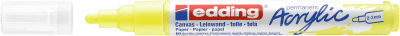 Marcador Acrílico trazo medio Edding e-5100 Amarillo neón