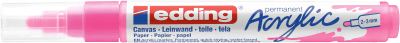 Marcador  Acrílico trazo medio Edding  e-5100 Rosado neón 1