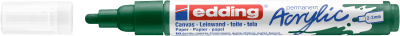 Marcador  Acrílico trazo medio Edding  e-5100 Verde musgo