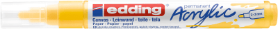 Marcador  Acrílico trazo medio Edding  e-5100 Amarillo1