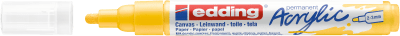 Marcador  Acrílico trazo medio Edding  e-5100 Amarillo