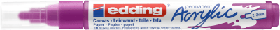 Marcador  Acrílico trazo medio Edding  e-5100 Morado