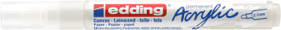 Marcador Acrílico trazo medio Edding e-5100 Blanco1